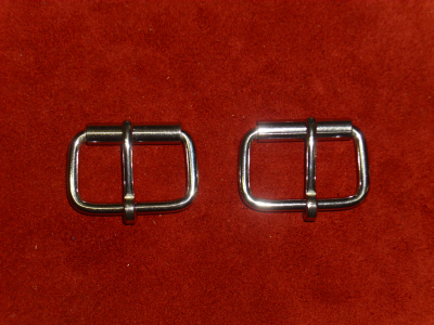 Gürtelschnalle, 40 mm, massiv Edelstahl, Rollschnalle, Gürtelschließe