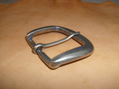 Gürtelschnalle, 45 mm, Gürtelschließe, antiknickel