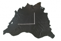 Rindlederhaut 6,28 m², schwarz 1,7 mm, Polsterleder (S 205)