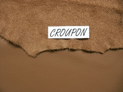 Rindlederhäute von Gmelich, 5,37-6,80 m², Muskat-Braun, 1,4 mm (BR 373)