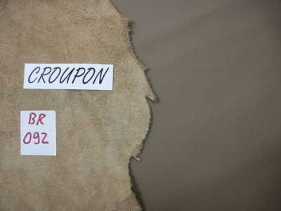 Rindlederhaut 5,27 m², mittelbraun, 1,1-1,2 mm (BR 092)