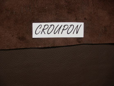 Anschnitt Rindlederhaut 4,50 m², dunkel-braun, 1,6-1,7 mm (BR 181) Polsterleder