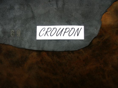 Täschner-Leder, Lackleder, braun changierend, zugfest