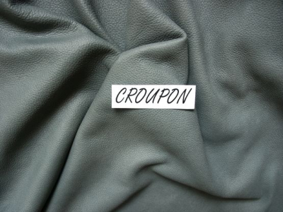 Nubuk-Leder, 4,03 m², Stahl-grau, 1,5 mm (GR 125) Polsterleder