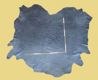 Büffelleder, 3,68 m², anthrazit-grau 1,5 mm, Polsterleder (GR 127)