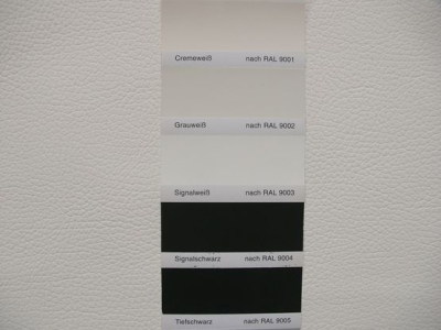 Anschnitt Rindlederhaut 4,52 m², Signal-Weiß, 1,8 mm Polsterleder (WS 099)