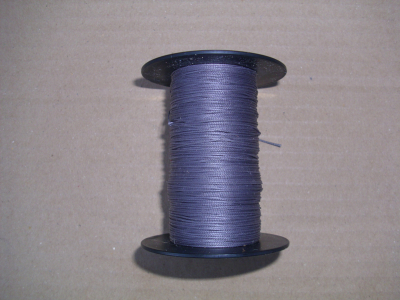 100 Meter Forellenfaden - 0,8 mm, leicht gewachst