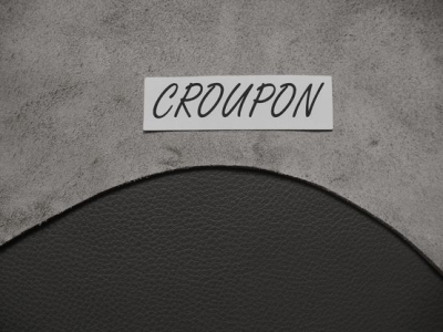 Rindlederhaut 6,73 m², dunkel-grau 1,7 mm, Polsterleder (GR 151 A)