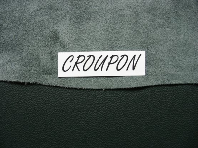 Rindlederhaut 5,05 m², grün, 1,2 mm (GN 109) Polsterleder