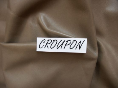 Rindlederhaut Daytona grau (Taupe), Polsterleder, 1,1-1,2 mm (GR 157)