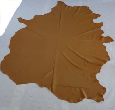 Rindlederhaut 4,70 m², graubeige, 1,3 mm (WT 048) Polsterleder