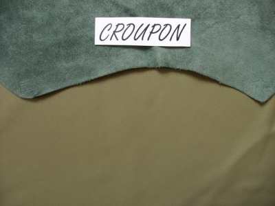 grünes Leder von CROUPON Lederhandel aus Dresden