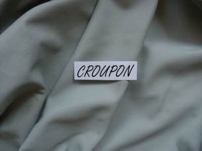 Mintgrünes Leder - Elegante Oberfläche - Stuhl beziehen - günstigster Preis