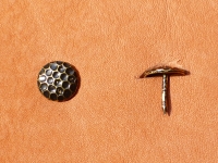 Polsternagel 1508M,  10 mm, bronze ren. Hammerschlagnagel