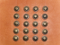 Polsternagel 567/N, Bronze ren.,  12 mm