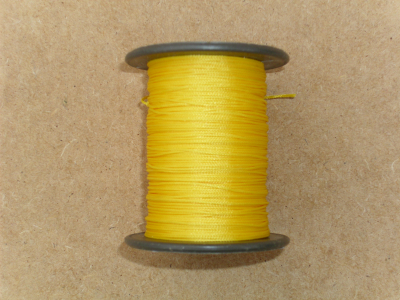 100 Meter Forellenfaden - 0,6 mm, leicht gewachst
