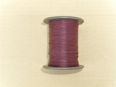 100 Meter Forellenfaden - 0,6 mm, leicht gewachst