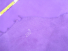Rindleder, halbe Haut, nubuk Farbe lila