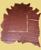 Rindlederhaut 5,41 m², weinrot metallic, 1,4-1,5 mm (RO 181) Polsterleder