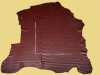 Anschnitt Rindlederhaut 4,30 m², Schwarzrot, 1,8 mm (RO 172) Polsterleder