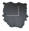 Rindlederhaut 5,30 m², dunkelgrau 1,4-1,5 mm, Polsterleder (GR 056)