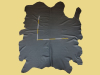 Lederhaut schwarz, Rindleder 5,69 m², 1,9 mm, Polsterleder (S 131)