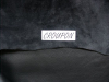 Schwarzes genarbtes Leder von CROUPON Lederhandel aus Dresden