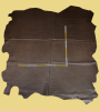 Pull-Up-Leder tiefes dunkelbraun, Rindleder, D=1,0-1,1 mm, Polsterleder (BR 354)