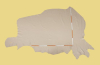 Anschnitt Rindlederhaut 1,0 m², Kalk-weiß, 1,0-1,2 mm (WS 103) Polsterleder