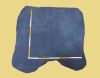 Spaltleder blau, D=1,4 mm (BL 068)