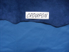 Blaues Leder von CROUPON Lederhandel
