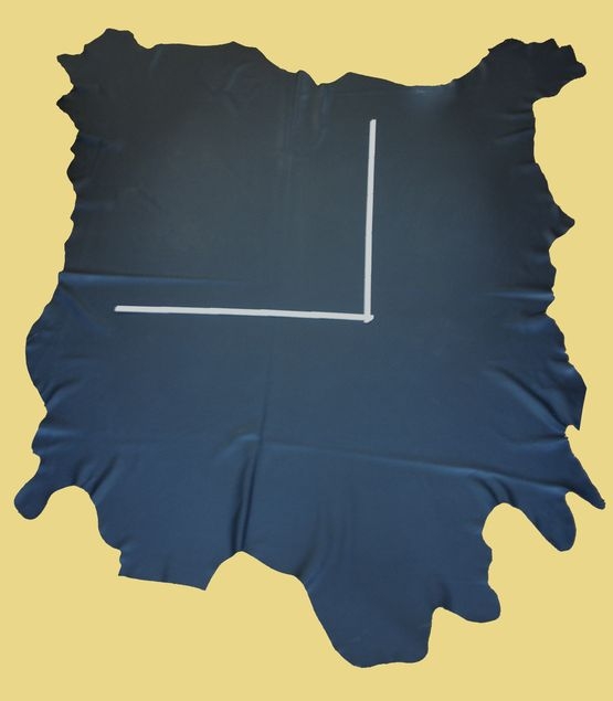 Rindlederhaut 5,64 m², schwarz 1,6-1,7 mm, Polsterleder (S 070)