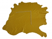 Rindlederhaut 5,28 m², gelb, 1,6-1,7 mm (WT 066) Polsterleder