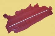 Täschner-Leder, rot mit Schlangenoptik,0,8-0,9 mm, zugfest