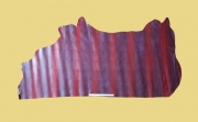 Täschnerleder, Echsenprägung, weinrot changierend, kopfgedeckt, 0,8-1,0 mm, Rindleder