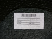 Täschner-Leder mit Straußenoptik von BOXMARK, schwarz, ab 2,66 m², D=1,0-1,1 mm, Taschenleder