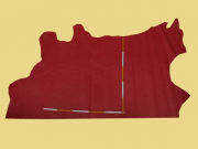 Täschner-Leder, rot, Royal Emotion von Boxmark, Straußenoptik, 1,0 mm, zugfest (RO 176)
