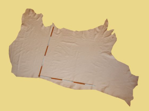 Vegetabil, pflanzlich gegerbtes Leder, naturell, 1,5-1,7 mm, naturelles Polsterleder