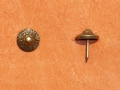 Polsternagel 506/0, Bronze ren., Ø 13,5 mm