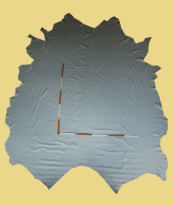Rindlederhaut 5,13 m², Mint-grün, 0,9-1,0 mm (GN 129) Polsterleder