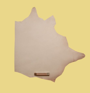 Flanken Blankleder-Hals, vegetabil naturell, D=2,0-2,2 mm