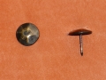 Polsternagel 1536/M, Ø 15 mm, bronze ren.